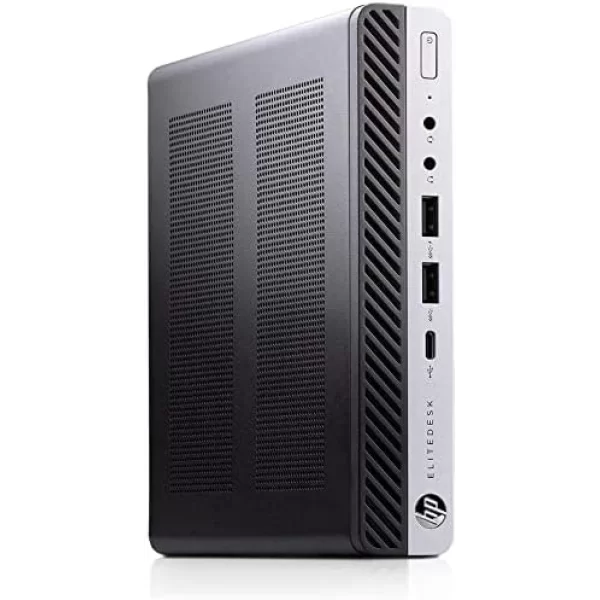 HP EliteDesk 800 G5 Mini - 9ª generación Intel Core i7-9700T memoria DDR4 de 8 GB, SSD NVMe de 256 Gb