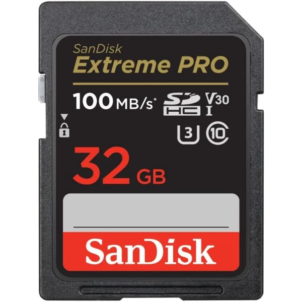SanDisk Tarjeta de memoria Extreme Pro 32Gb 4K UHD 