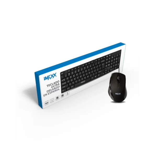 Combo teclado y mouse imexx