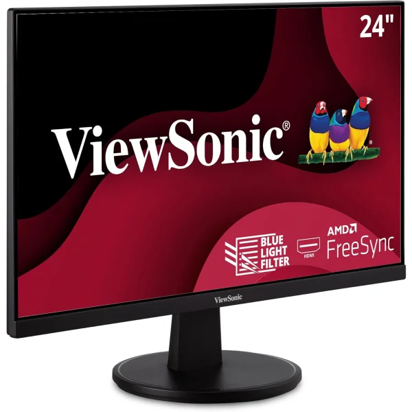 ViewSonic VA2447-MH Monitor Full HD 1080p de 24 pulgadas
