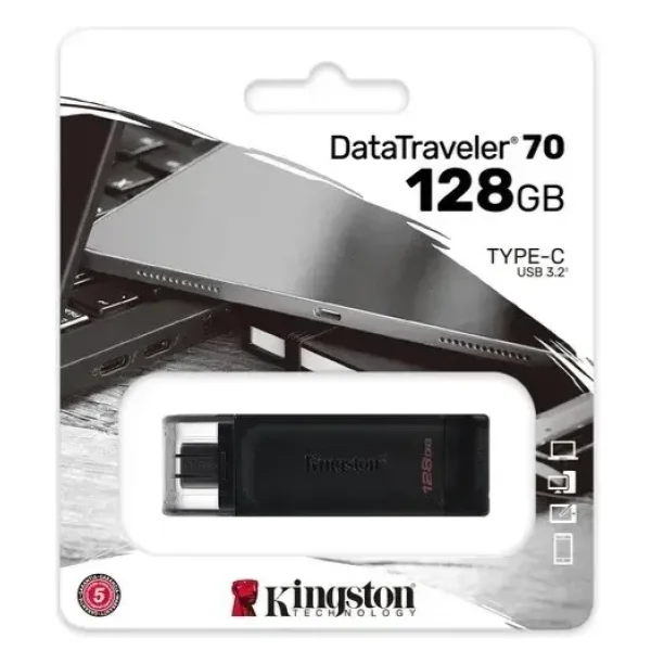 Pendrive 128gb Tipo C Kingston Datatraveler 