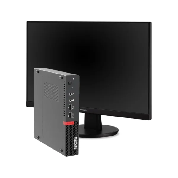 Mini Pc Lenovo AMD A10 Pro + Monitor Viewsonic 24 pulgadas