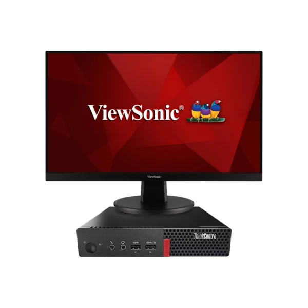 Mini Pc Lenovo AMD A10 Pro + Monitor Viewsonic 24 pulgadas