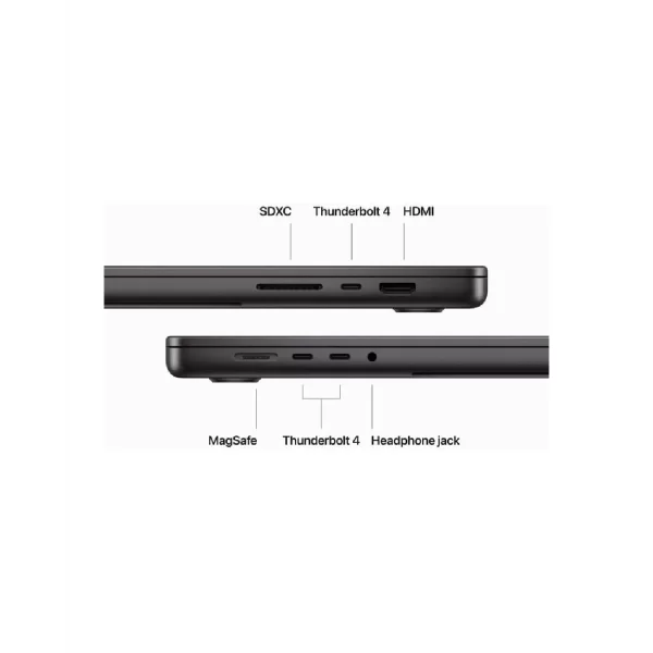 Apple MacBook Pro de 16 pulgadas M3 Max  64 GB,1 TB  Negro espacial