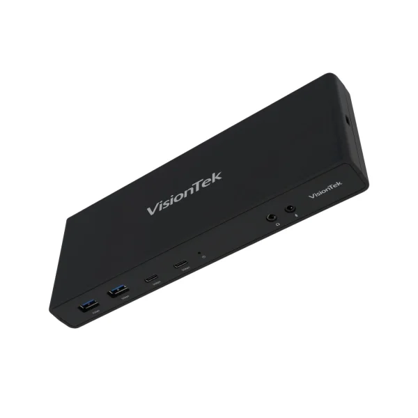 VisionTek VT4510 - Estación de acoplamiento universal USB para monitor doble, 2 HDMI, 2 puertos DisplayPort,