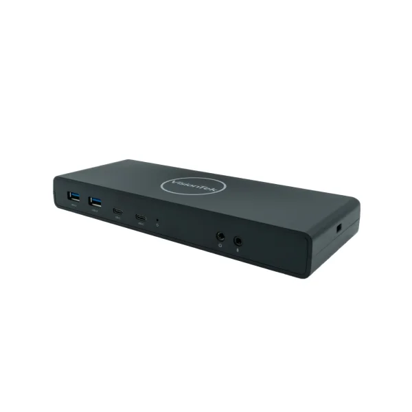 VisionTek VT4510 - Estación de acoplamiento universal USB para monitor doble, 2 HDMI, 2 puertos DisplayPort,